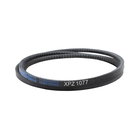 D&D 1077mm Outside Length, 9 2/3mm Top Width, 1 Ribs XPZ1077